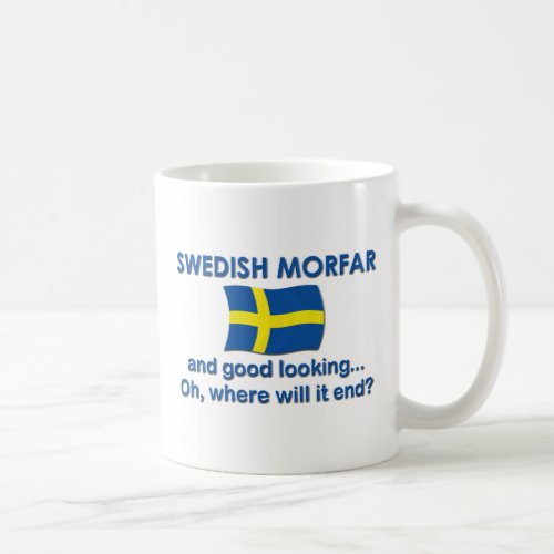 Good Looking Swedish Morfar Grandpa Coffee Mug