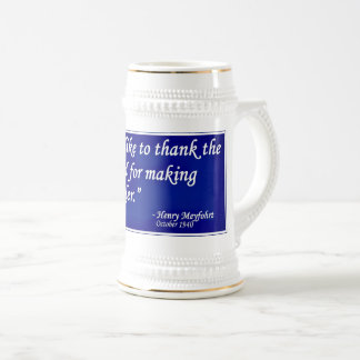 Good Lord Beer Stein