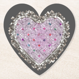 Good Love Charm Paper Coaster