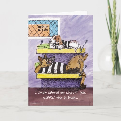 Good Luck at New Job _ Doggy Detox Card