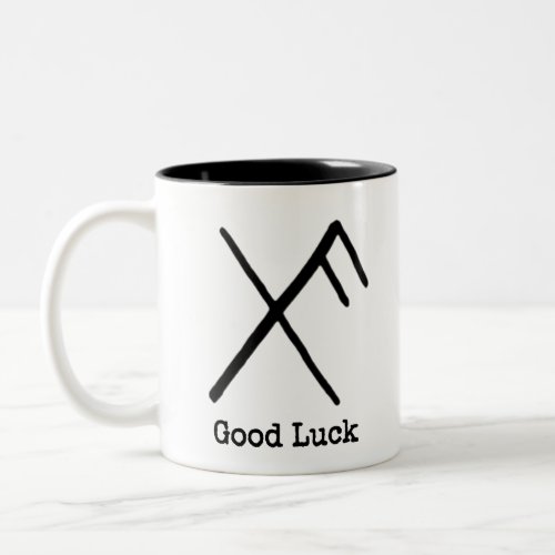 Good Luck Bind Runes Two_Tone Coffee Mug
