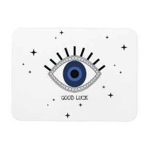 Good luck blue eye talisman greek tradition magnet