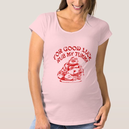 Good Luck Buddha Maternity Maternity T-Shirt