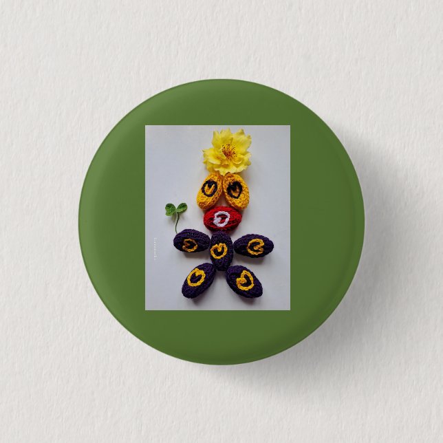 Good Luck Button (Front)