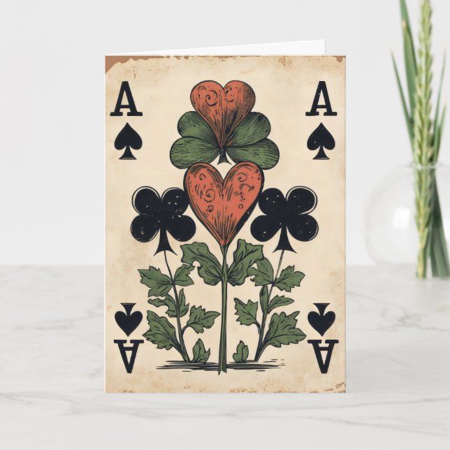 Good Luck Card Ace (Front)