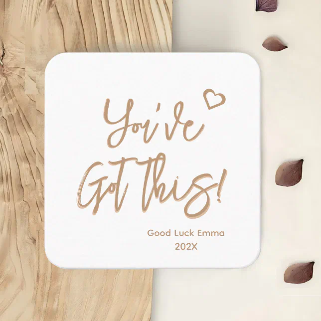 Good Luck Card | Personalised You've Got This Card | Zazzle