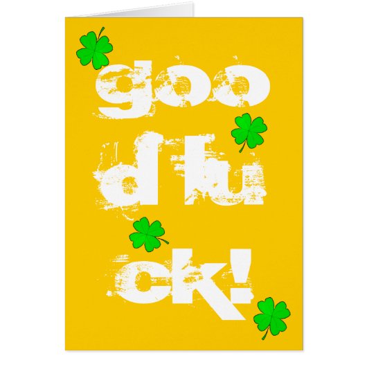 Good Luck Cards (Front)