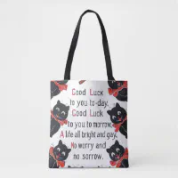 Good Luck Cats, Louis Wain Tote Bag