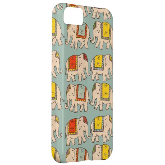 Good luck circus elephants cute elephant pattern Case-Mate iPhone case (Back/Right)