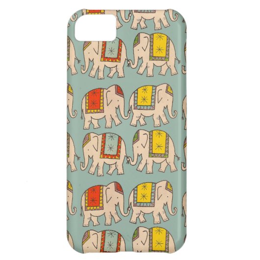 Good luck circus elephants cute elephant pattern Case-Mate iPhone case (Back)