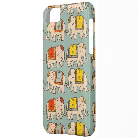 Good luck circus elephants cute elephant pattern Case-Mate iPhone case (Back Left)