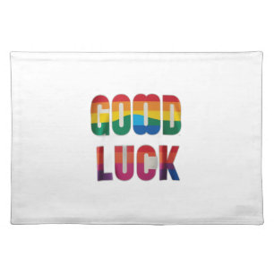 GOOD LUCK CLOTH PLACEMAT