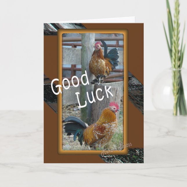 Good Luck-customize Card (Front)