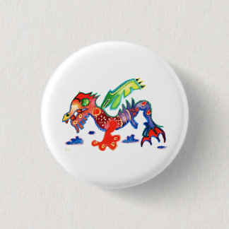 Good Luck Dragon,  Drache Button