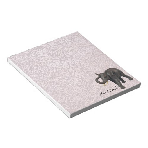 Good Luck Elephant 2 Notepad