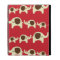 Good luck elephants cherry red cute nature pattern