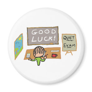 Good Luck Exams Magnet
