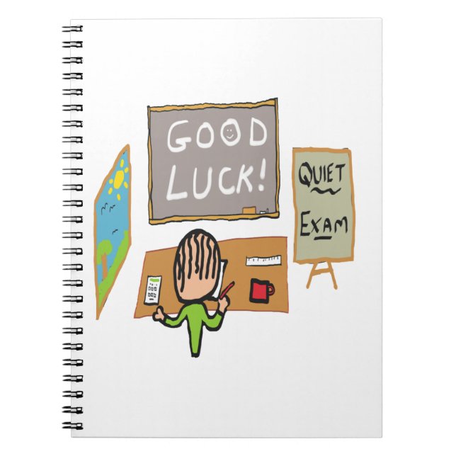 Good Luck Exams Notebook (Front)