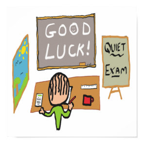 Good Luck Exams Poster