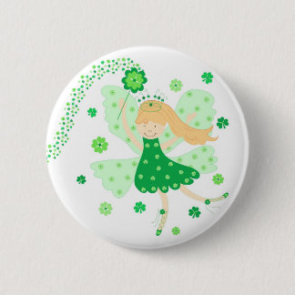 Good Luck Fairy Pinback Button