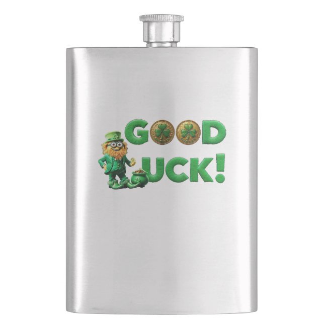 Good Luck Flask (Front)