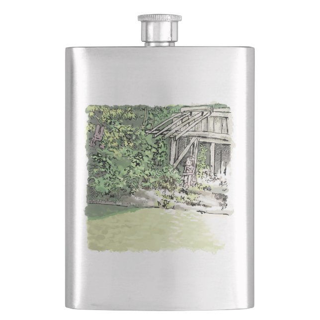 Good luck flask (Front)