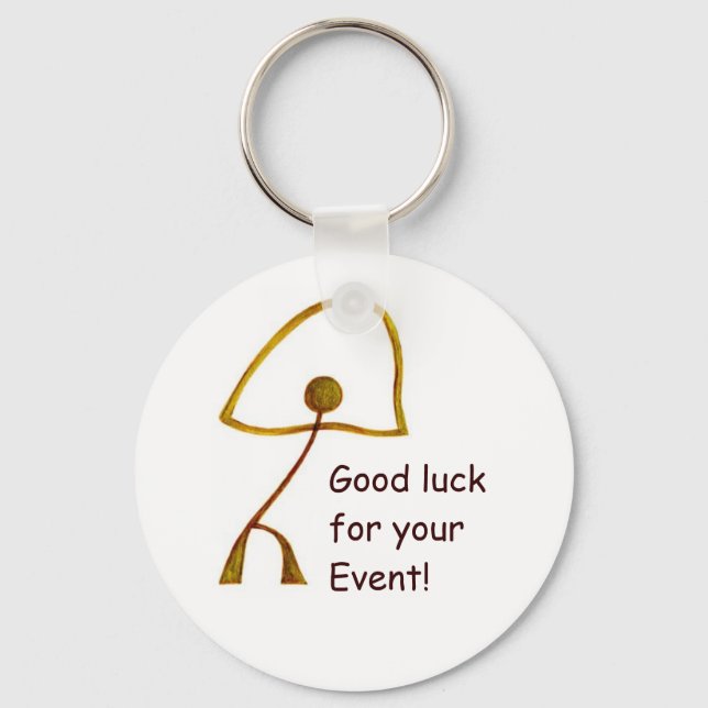 Good Luck for Special Event Keychain (Front)