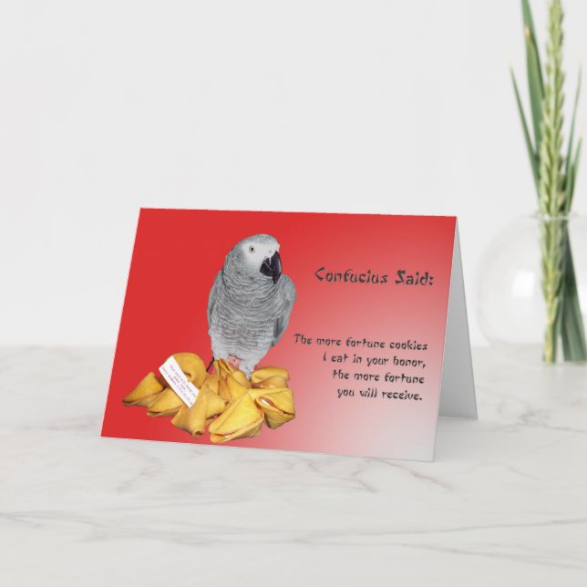 Good Luck Fortune Card (Front)