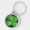 GOOD LUCK FOUR LEAF CLOVER KEYCHAIN