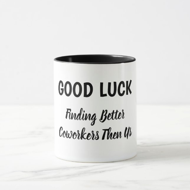 Good Luck Fun Humor Good Boy Mug (Center)