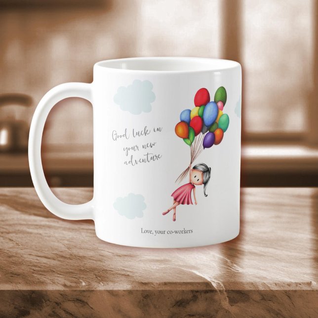 Good Luck Girly Coworker Coffee Mug (Creator Uploaded)