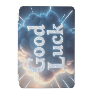 Good Luck — Glowing Cloud Typography with Light Be iPad Mini Cover