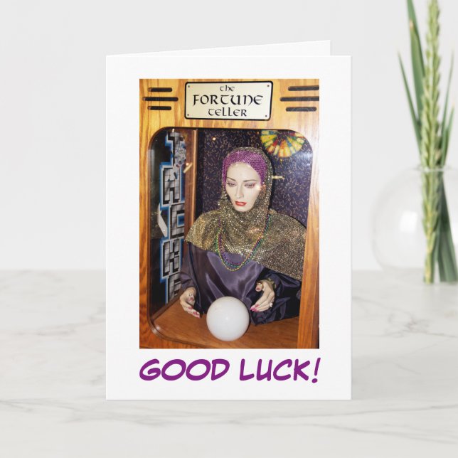 Good Luck! Greeting Card (Front)
