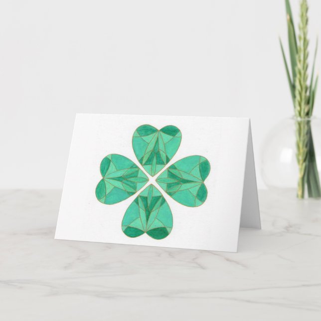 Good Luck Greeting Card (Front)