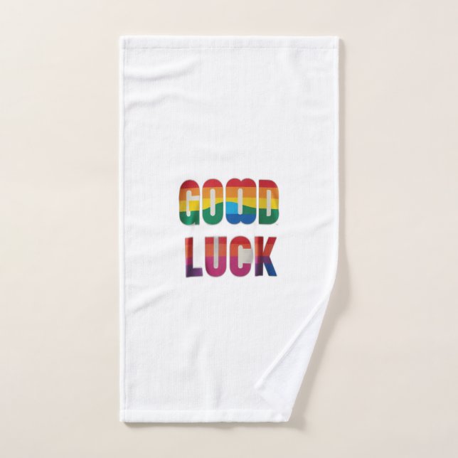 GOOD LUCK HAND TOWEL  (Hand Towel)