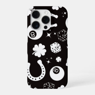 Good luck Horseshoe Shamrock iPhone 16 Pro Case
