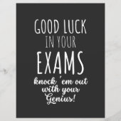good Luck in your exams (Front)