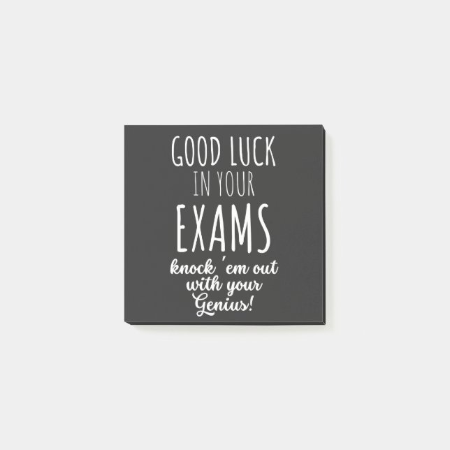 good Luck in your exams Post-it Notes (Front)