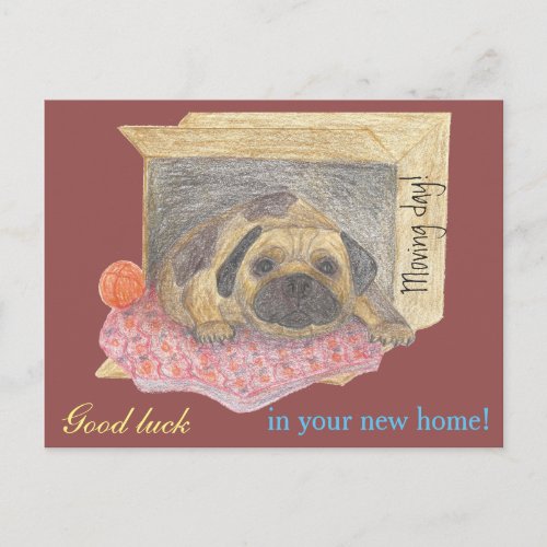 Good luck in your new home card