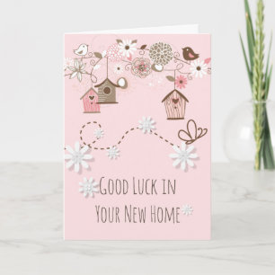 Good Luck in Your New Home Card