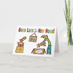 Good Luck In Your New Home Card