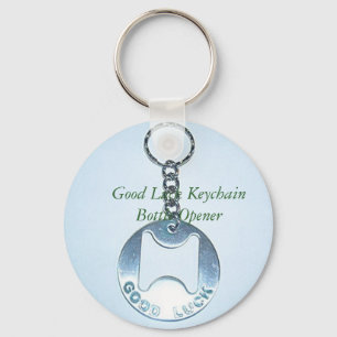 Good Luck Keychain Bottle Opener