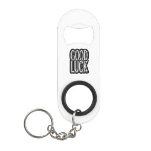 Good Luck Keychain Bottle Opener