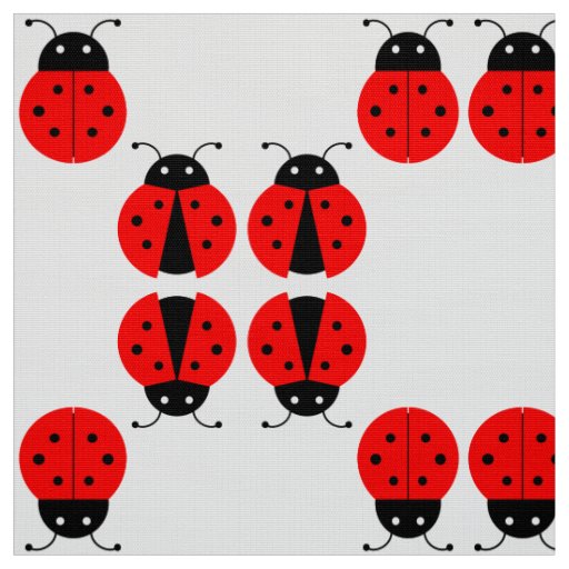 Good Luck Ladybugs Fabric