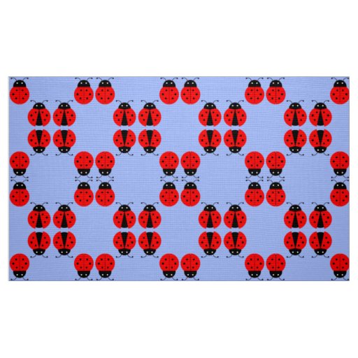 Good Luck Ladybugs Fabric