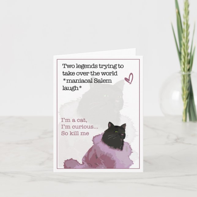 Good luck legend  holiday card (Front)