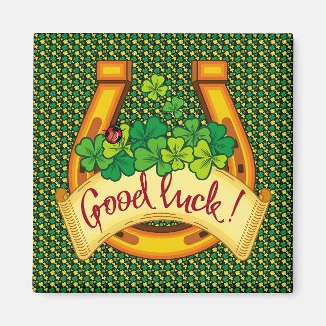Good Luck! Magnet (Front)