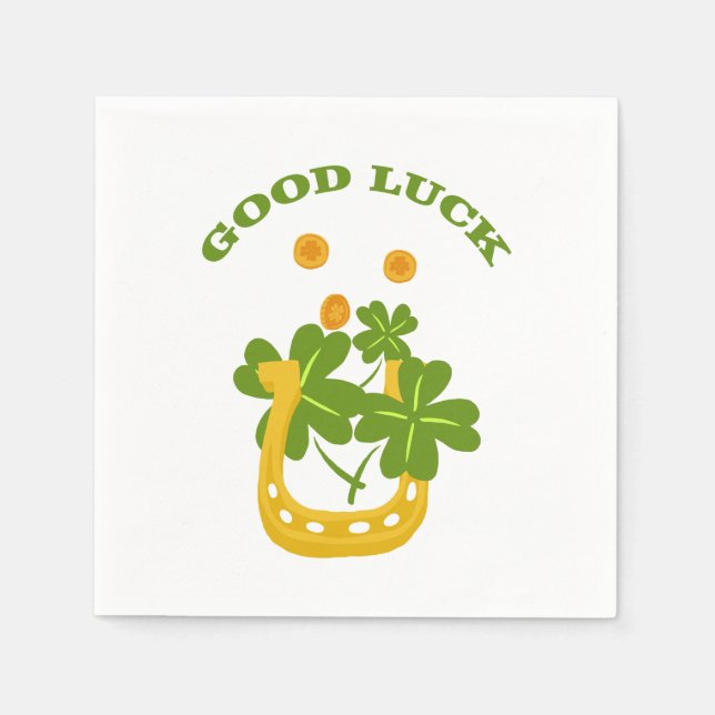 Good Luck Napkins (Front)