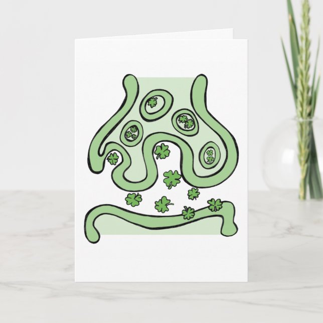 Good Luck Neurotransmitters Card (Front)