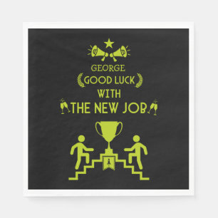 Good Luck New Job Napkins